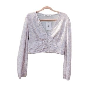 Elodie Daisy Floral Croptop Size XL NWT